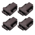 Miniatyrbillede 2 af 2: 4 stk. Skabsplastik Touch Latch Plastik Push Touch Latch Safe Touch Latch Til Hjemmet
