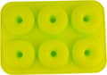 Baka Silikonmunkformar, Non-Stick 6 Hålighetsformar, Muffin Cupcake Biscuit Doughnut Maker Bakeware (Grön)