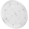 Miniatyrbilde 3 av 5: 9 Tommers Roterende Turntable 360 Graders Plast Turntable Egnet for Plassering av Frukt Vannflasker Krydderflasker
