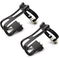 Miniatyrbillede 1 af 5: 1 par nylon cykling MTB landevejs mountainbike cykelpedal tåclipsremme