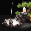 Miniatyrbillede 5 af 5: Keramik Vandfald Røgelse Brænder, Tilbageflow Røgelse Brænder, Røgelse Brænder Holder, Koi Fisk Røgelse Brænder, Røgelse Brænder