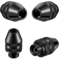 Miniatyrbilde 1 av 5: Multifunksjonell nøkkelfri chuck for 4 deler, mininøkkelfri drillchuck, universaladapter, nøkkelfri multichuck for elektrisk slipeverktøy 0,4-3,2 mm