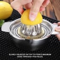 Miniatyrbillede 3 af 5: Citruspresser Manuel Citronpresser Rustfrit Stål 304 Multifunktionel Appelsin Håndpresser
