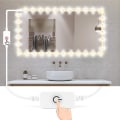 Miniatyrbild 5 av 5: LED-spegellampa, dimbar LED-list för sminkbord, lämplig för sminkningsspeglar 1 meter
