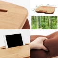 Miniatyrbillede 4 af 5: Allround skødebord med memory foam, perfekt til læsning, skrivning, farvelægning og bærbar computer