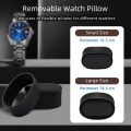 Miniatyrbild 4 av 5: Automatisk klockuppdragningsbox PU Quad Single Automatisk klockdisplay förvaring armband