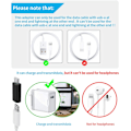 Pikkukuva 2 / 5: 3-pakkauksessa, Micro USB - Lightning-sovitin, Lightning-naaras - Micro USB -uros-sovitin