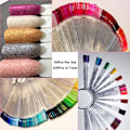 Miniatyrbild 4 av 5: Nagelprover 100 st Nagelprovpinnar Nagel Färgdisplay Nageldisplay Tips Nagelkonst Tips Pinne med Metallring Set 2