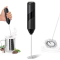 Miniatyrbild 1 av 4: Handhållen Elektrisk Mjölkskummare Visp, Mini Automatisk Mjölkskummare Rörverktyg, för att Förbereda Lattes, Cappuccinos och Varma Choklader