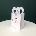 Miniatyrbillede 3 af 4: 50 stk. Papir Candy Boxes, Søde Bryllupsgaveæsker, DIY Festgaveposer, DIY Festpakker, Kreative Papir Godbidæsker til Julefest