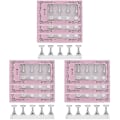 Miniatyrbillede 1 af 2: 60 stk. Plastik Negle Display Stativer Negle Tip Praksis Stativer Diy Neglekunst Stativer