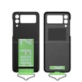 Skal Kompatibelt Med Samsung Galaxy Z Flip 3, Stötsäkert PC-skydd Med Rem