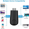 Miniatyrbillede 4 af 5: Kompatibel, Trådløs HDTV Display Adapter, Sender og Modtager, 1080P Spejlingsadapter til iPhone, iPad, Android, iOS, Windows, PC til HDTV