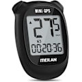Miniatyrbillede 1 af 4: M3 Mini GPS cykelcomputer, trådløs cykelcomputer og speedometer IPX5 vandtæt cykelcomputer med LCD-display sort