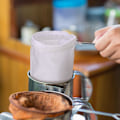 Miniatyrbilde 5 av 5: 2 stk. Tradisjonell Thai Te Filte Kaffe Sil Te Filter med 2 stk. Erstatning Kaffe Te Filterposer 5,5 Tommer