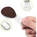 Miniatyrbillede 2 af 4: 430 kaffeske, rustfrit stål 1 spiseske 15ML bageværktøj rustfrit stål kaffemåleske måleske