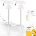 Miniatyrbilde 1 av 5: Melkedispenser Kjøleskapskran Automatisk 2stk, Mini Ølkraner, Bærbar Melk Juice Øl Drikkedispenser for Kjøleskap Utendørs Hjem Kjøkken