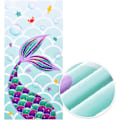 Miniatyrbild 2 av 5: Strandhandduk  Polyester Camping Handdukar Snabbtorkande Ultra Absorberande Super Mjuk Strand Pool Simning  Handduk