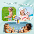 Miniatyrbild 5 av 5: Vattenpistol leksak för barn, 4-pack vattenpistoler, vattensprutleksaker, för pool trädgård utomhus, poolleksaker