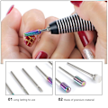 Miniatyrbillede 3 af 3: Akryl negleforsyninger Manicure Neglekunst Slibning Hoveder Neglepoleringsbit Wolfram Stål Neglekunst Boremaskiner Bits Neglebåndsbit