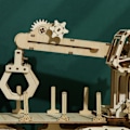 Miniatyrbild 3 av 5: 3D Träpusselmodellkit, Timmerbil, Träbyggsats för Vuxna, Trämekaniskt Byggsats, Present till Födelsedag Fars Dag