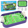 Miniatyrbillede 5 af 5: Bordfodboldspil Bordfodbold Interaktiv Konkurrencelegetøj til Børnefest Familie - Nem Montering Multifunktionelt Skudfodboldspil