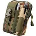 Miniatyrbilde 2 av 5: Multifunksjons Poly Verktøyholder, Taktisk Lomme Utility Gadget Midjeveske med Mobiltelefon for Vandring Camping Camouflage