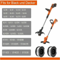 Miniatyrbillede 3 af 4: Nylonspole Reservedel til Black and Decker A6481 A6485 AF-100 trimmer (linelængde 9,1 m diameter ⌀ 1,65 mm) (Black & Decker AF-100, 4 stk.)