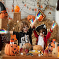 Miniatyrbild 2 av 4: Blinkande LED-handskar Halloween Jul Strumpfyllnad Coola Leksaker för Presenter till Flickor Pojke Lysande Handskar Lysande Kostym Klubbfestpresenter