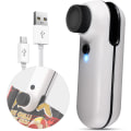 Miniatyrbilde 1 av 5: Miniposeforsegler, 2 i 1 USB-oppladbar varmeforsegler og kutter, miniposeforsegler med myk magnet