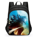 Miniatyrbild 1 av 3: Godzilla Print chool Bag Kids Waterproof Backpack #1 9 S
