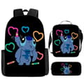 Stitch Rygsæk Sæt skoletaske -1 Style 20