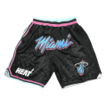 Miniatyrbilde 4 av 5: Nba Heat shorts Brodert treningsshorts Basketballshorts - S