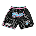 Pikkukuva 4 / 5: Nba Heat shortsit Brodeeratut treenishortsit Koripalloshortsit - S