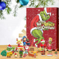 Miniatyrbild 9 av 10: Adventskalender 2023 Julgranscheckdekorationer Julkalender för barn Vuxna D