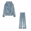 Miniatyrbilde 2 av 4: Fløyels Juicy Joggedress Couture Joggedress for kvinner - light blue L