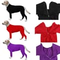 Pet Coat Hund Body Stretch Suit Post Kläder Operation Jumpsuit . red M