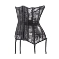 Pikkukuva 4 / 4: Mesh-nauhoituskorsetti näyttää seksikkäältä Z black 3XL