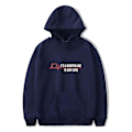 Miniatyrbillede 1 af 5: Grey's Anatomy American Drama Intern Hættetrøje Pullover Grafisk Print Hættetrøjer - Blue M