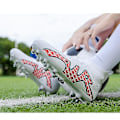 Miniatyrbilde 4 av 5: Fotballsko for menn Voksne Yttersåle for barn Sklisikker unisex joggesko vY Red 44
