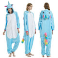 Pikkukuva 1 / 3: Aikuisten tai lasten yksiosainen Cosplay Animal Pyjamas W blue 100