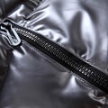 Miniatyrbilde 5 av 5: Sliktaa Unisex Shiny Waterproof, ermeløs jakke Lett puffervest - Grey XL