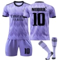 Miniatyrbild 1 av 3: Boy'activewear nr 9 Benzema fotbollströja träningsdräkt för barn Z X #10 8-9Y
