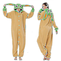 Miniatyrbillede 1 af 4: Pyjamas Badekåber Adut Unisex Jumpsuits Loungewear Pyjamas H - l