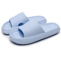 Miniatyrbild 1 av 2: Kvinnor Tjock Platform Cloud Tofflor H light blue 36-37(240mm)