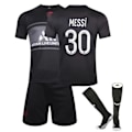 Miniatyrbillede 1 af 2: Fodboldsæt Fodboldtrøje Træningstrøje vY Messi XL(180190cm)