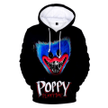 Miniatyrbillede 1 af 2: Kid Poppy Playtime 3D-printet hættetrøje Vinter asual Løs sweater H C M