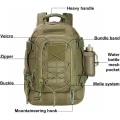 Miniatyrbild 2 av 5: 60L Stor militär taktisk ryggsäck Army Molle Assault Ryggsäck Herr Ryggsäckar Resa Camping Jakt Vandring Expanderbar ryggsäck -1 MULTICAM