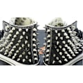 Miniatyrbild 9 av 9: 100st/ set 9,5 mm nitar Spikes Screwback Cone Studs Punk Style2
