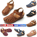 Pikkukuva 2 / 10: Naisten ortopediset sandaalit, suljetut kesätossut. blue tag size 43=uk 8